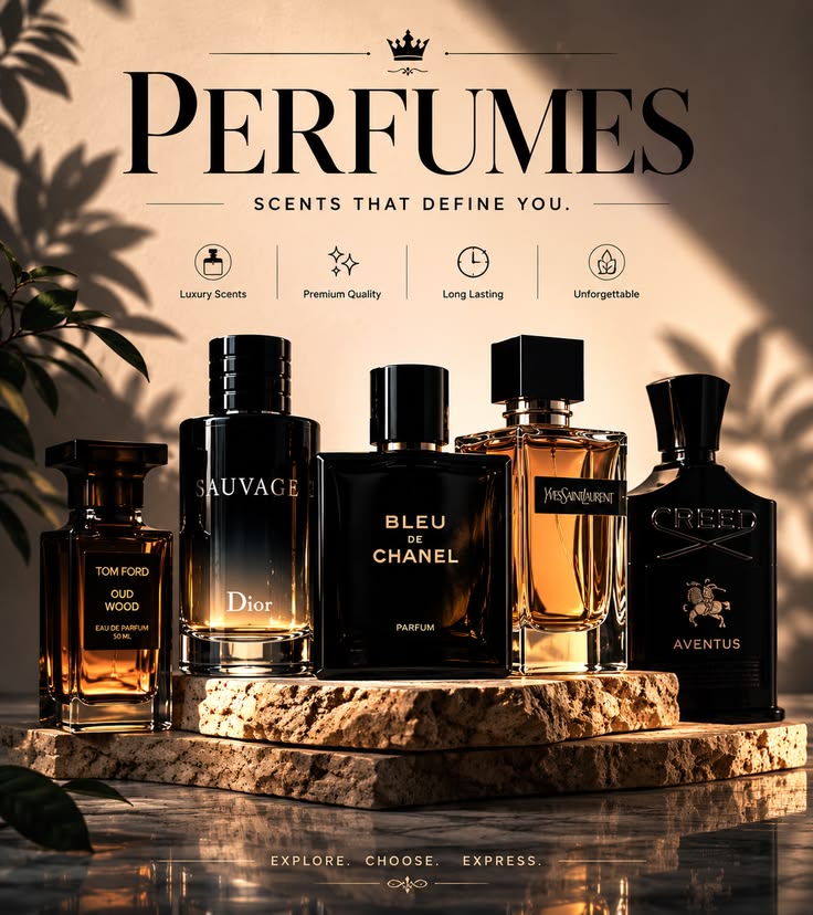 Man perfumes